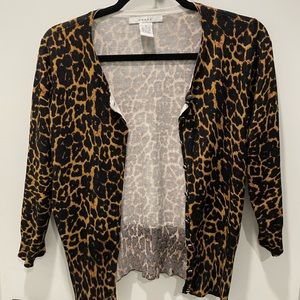 Grace Leopard cardigan